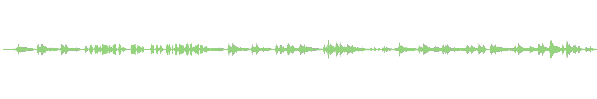 Audio waveform review image used during the trailer render workflow.